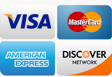 accepted credit cards